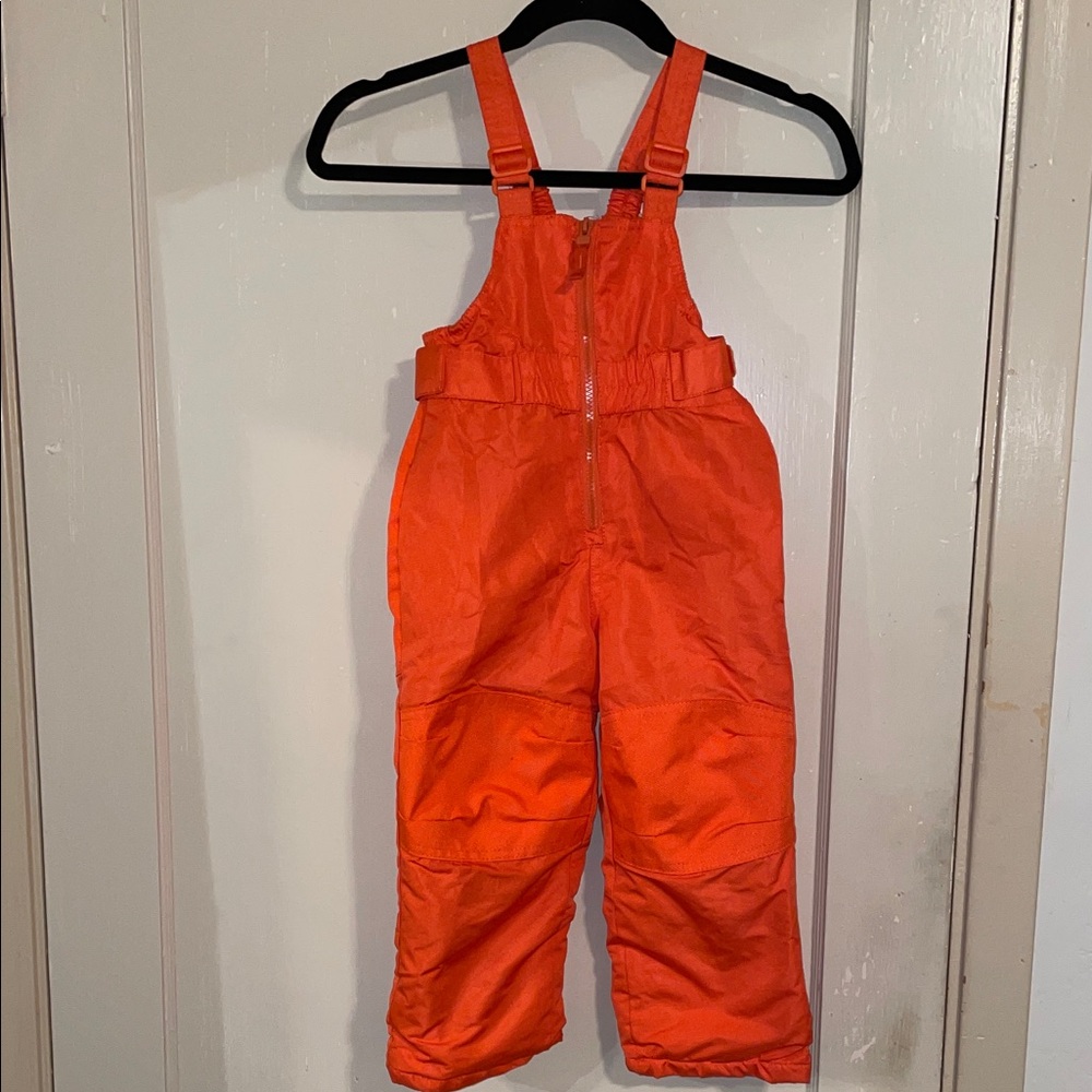 Cat & Jack Vibrant Orange Kids Overalls